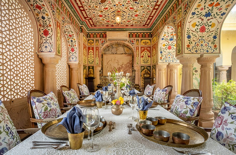 Stepwell-inspired heritage dining experience