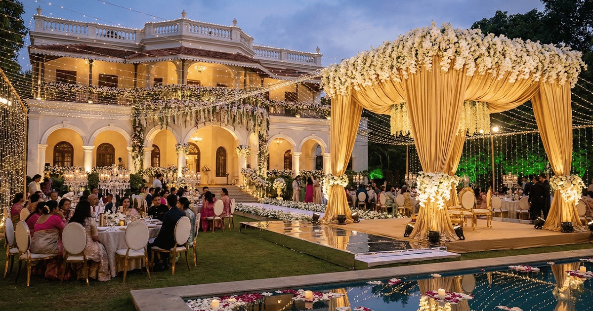 Wedding luxury reception