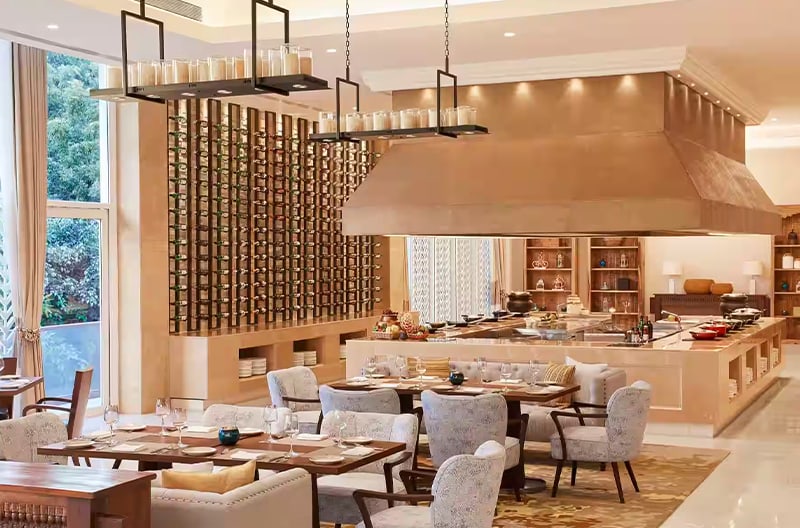3.	Hillside dining experiences at Rayta Hills