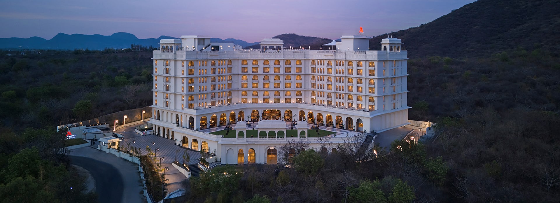 Udaipur Marriott Hotel header image