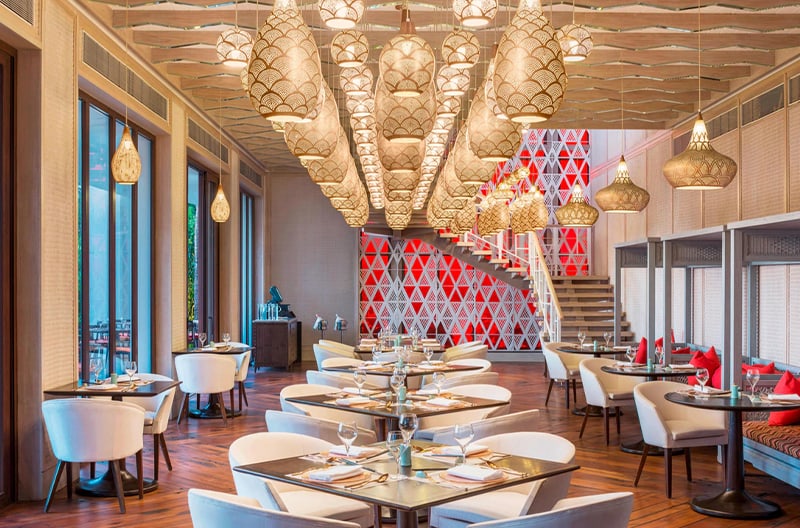 5 in-house restaurants