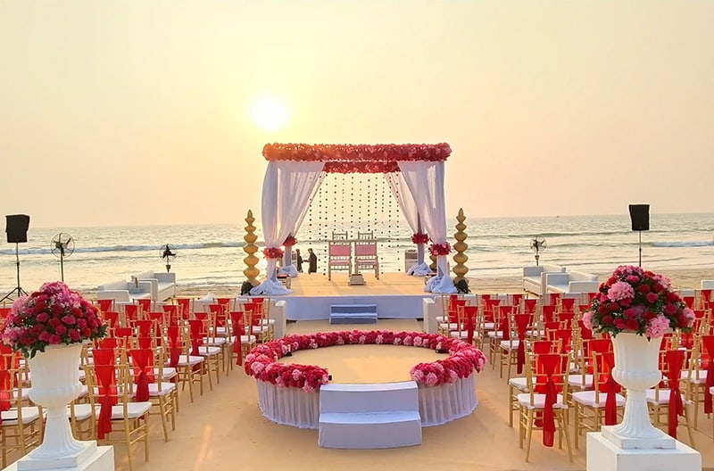 Luxurious pre-wedding events with in-house support