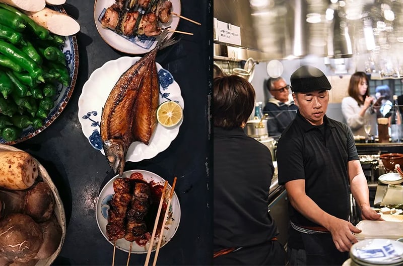 Italian-Japanese fusion date night experience