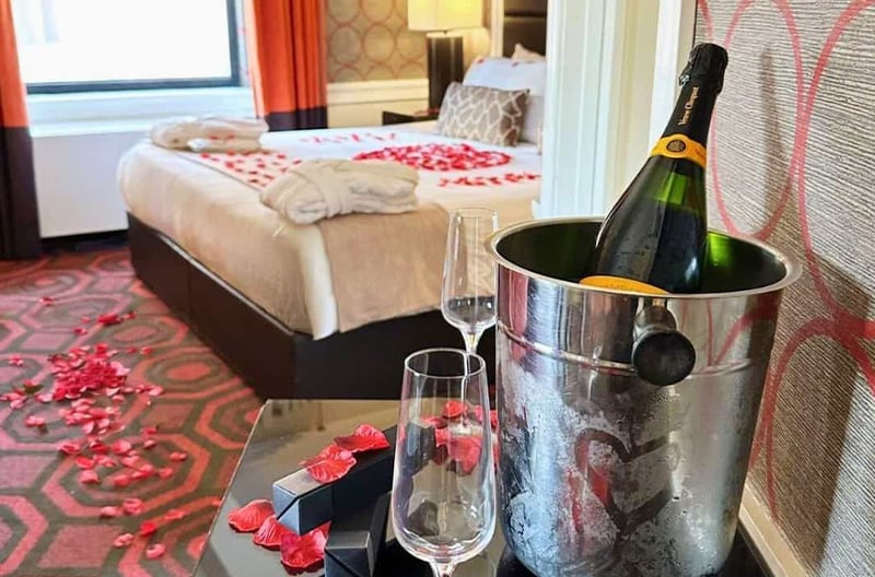 2.	Couple’s romantic retreat package