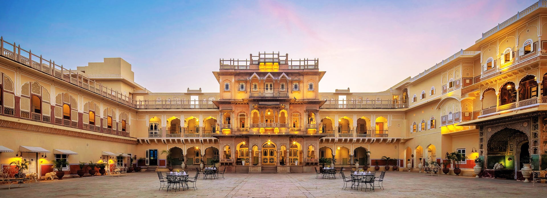 Chomu Palace Hotel Jaipur header image
