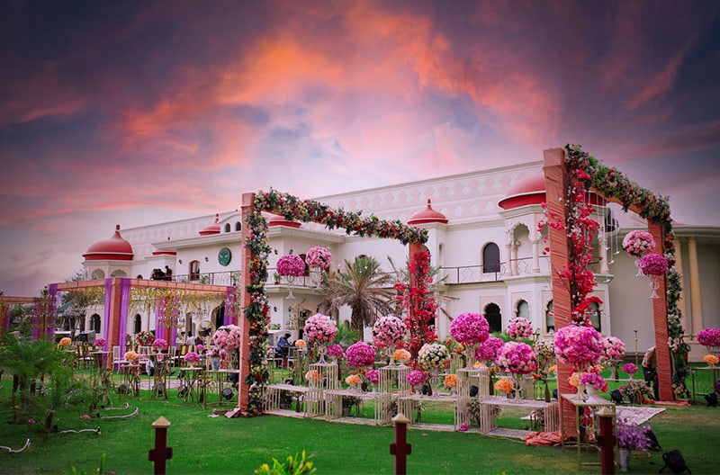 Rose Garden wedding photoshoot venue