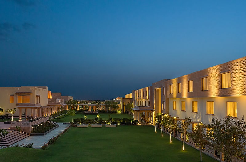 Luxurious accommodations with exquisite chambers and villas