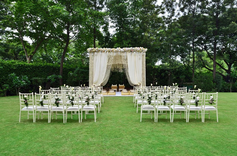 Dedicated spaces for pre-wedding events