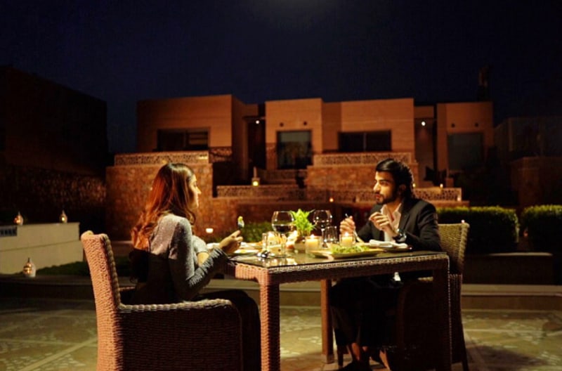 Secluded valley private dining