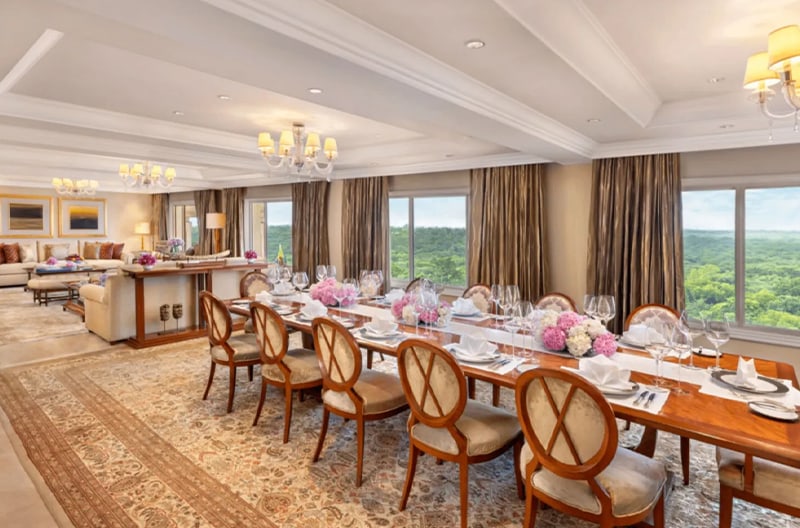Curated royal private dining experiences