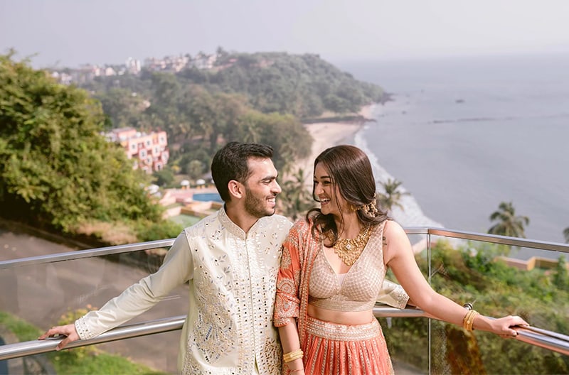 In-house couple photoshoot services