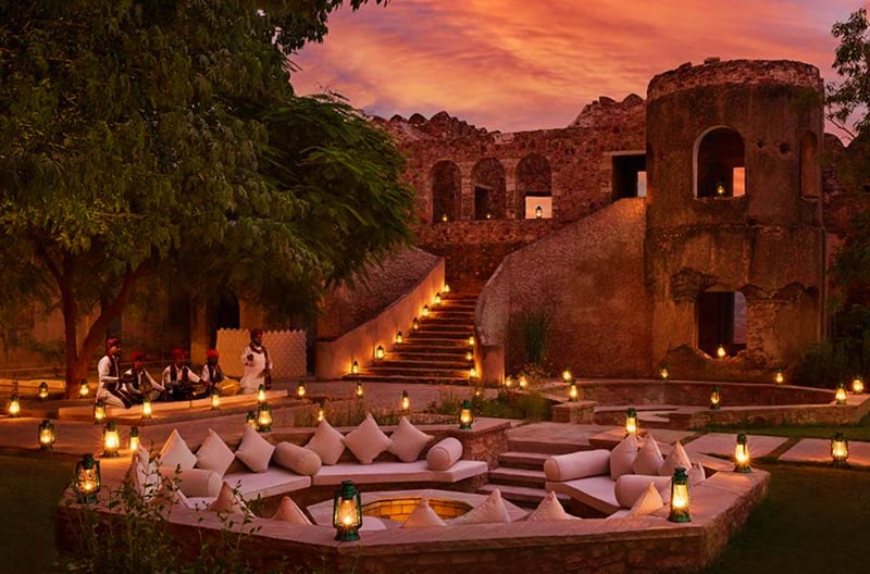 Private Aravali sunset lake drive