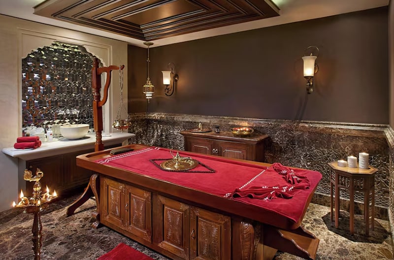 Royal couple spa and wellness rituals